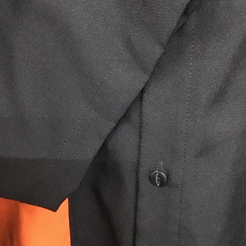 古着 USED シャツ、ブラウス 半袖 半袖シャツ プリントシャツ ポケットシャツ 古着 steady XL プリント 黒 / ブラック / X 橙 / オレンジ /  メンズ USED 古着 中古 10132591