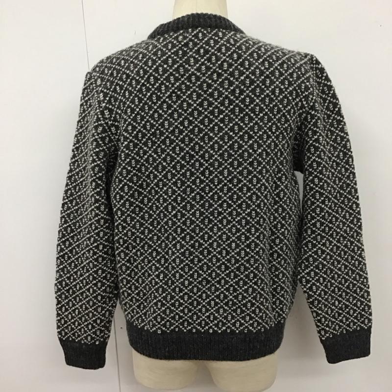 エルエルビーン L.L.Bean ニット、セーター 長袖 S  灰 / グレー / X 白 / ホワイト /  メンズ USED 古着 中古 10111713