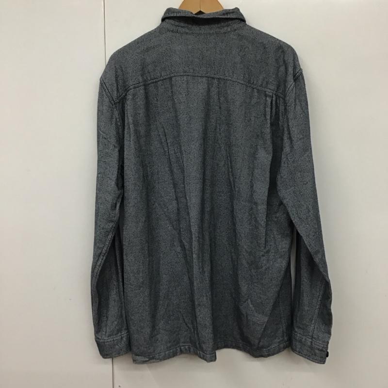 パタゴニア patagonia シャツ、ブラウス 長袖 長袖シャツ 無地シャツ カラーシャツ L  インディゴ / インディゴ /  メンズ USED 古着 中古 10130542