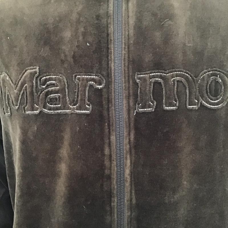 マーモット Marmot ジャケット、上着 ジャケット、ブレザー ジップアップジャケット ジャンパー ジャケット カジュアルジャケット アウトドア M ロゴ、文字 茶 / ブラウン /  メンズ USED 古着 中古 10110809