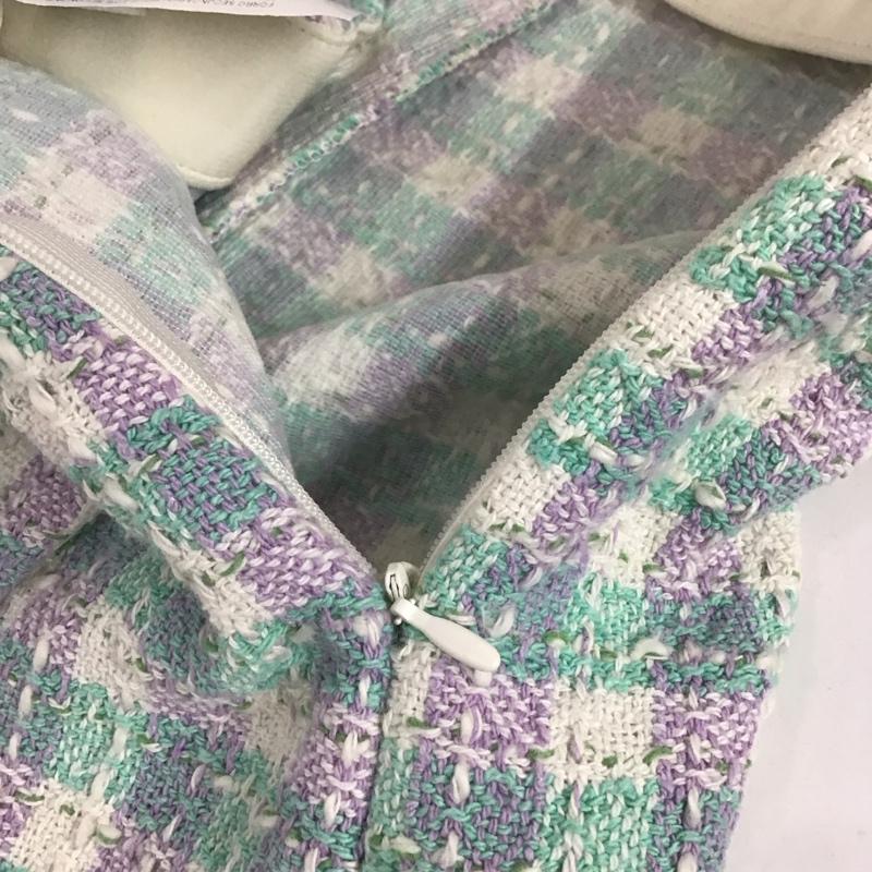 ザラ ZARA パンツ ショートパンツ S チェック マルチカラー / マルチカラー /  レディース USED 古着 中古 10129300