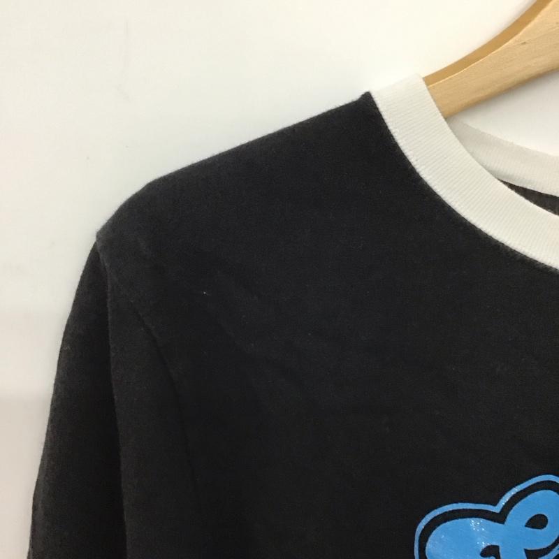 エックスガール X-girl Tシャツ 長袖 05193126 SUPER RAD L/S SHORT TEE 1 プリント X ロゴ、文字 黒 / ブラック /  レディース USED 古着 中古 10147762