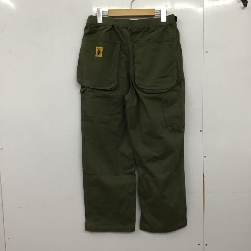 コブマスター COBMASTER パンツ ワークパンツ、ペインターパンツ ワークパンツ ワイドパンツ カジュアルパンツ ミリタリーパンツ 38 無地 カーキ / カーキ /  メンズ USED 古着 中古 10151029