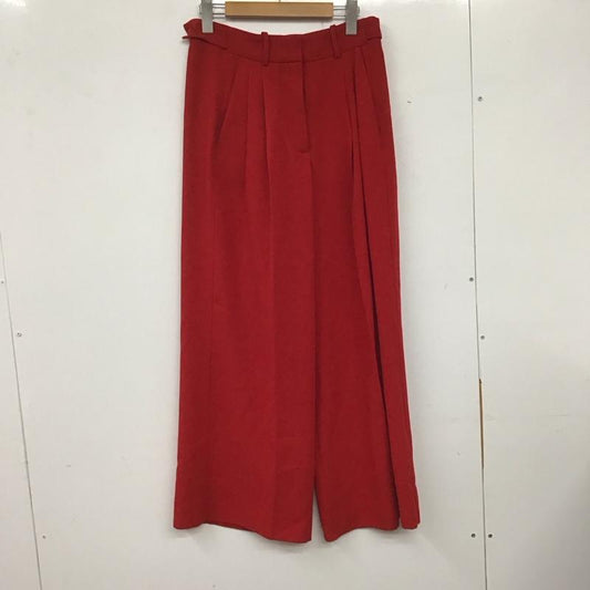 ザラ ZARA パンツ スラックス S 無地 赤 / レッド /  レディース USED 古着 中古 10137774