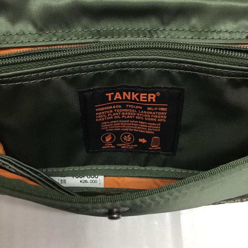 ポーター PORTER 財布 長財布 POCKET WALLET タンカー ロゴ、文字 カーキ / カーキ /  メンズ USED 古着 中古 10117150