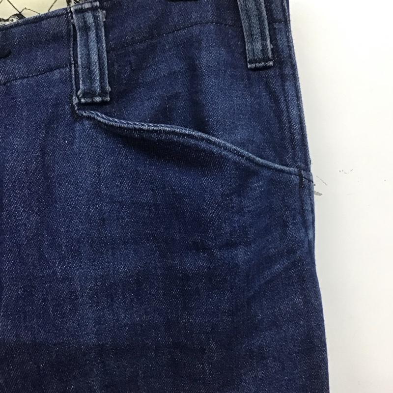 ベンデイビス BEN DAVIS パンツ デニム、ジーンズ 32×32 676 ワンポイント 青 / ブルー /  メンズ USED 古着 中古 10140219