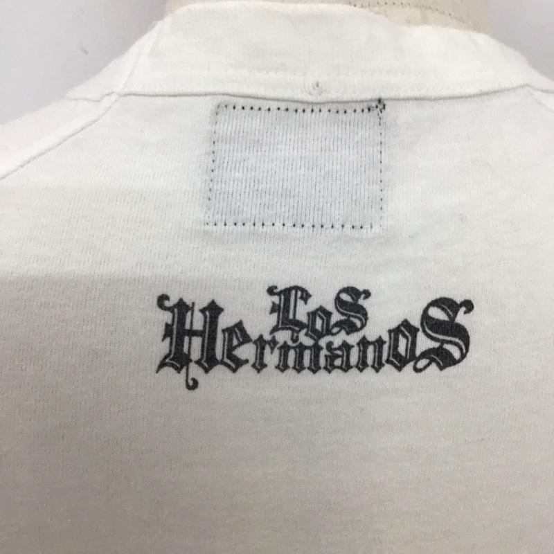 ネイバーフッド NEIGHBORHOOD カットソー 長袖 長袖カットソー クルーネックカットソー ロングスリーブカットソー プリントTシャツ S プリント 白 / ホワイト /  メンズ USED 古着 中古 10114710