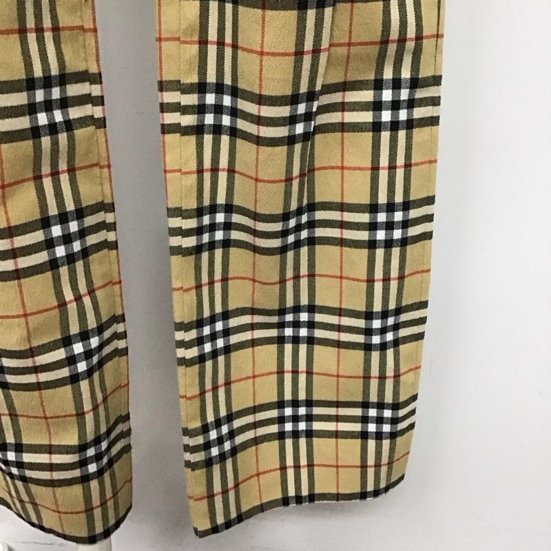 バーバリーズ BURBERRYS パンツ スラックス 40 チェック マルチカラー / マルチカラー /  レディース USED 古着 中古 10109138