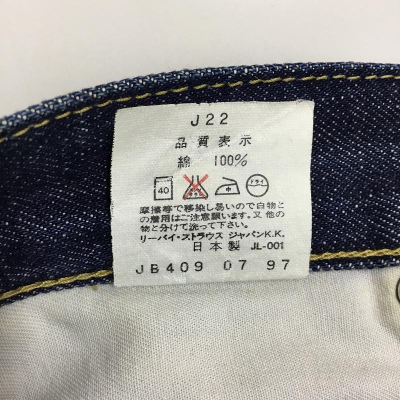 リーバイストラウスアンドコー Levi Strauss & co. パンツ デニム、ジーンズ デニムパンツ ストレートパンツ ワイドパンツ カジュアルパンツ 30インチ 無地 インディゴ / インディゴ /  メンズ USED 古着 中古 10115624