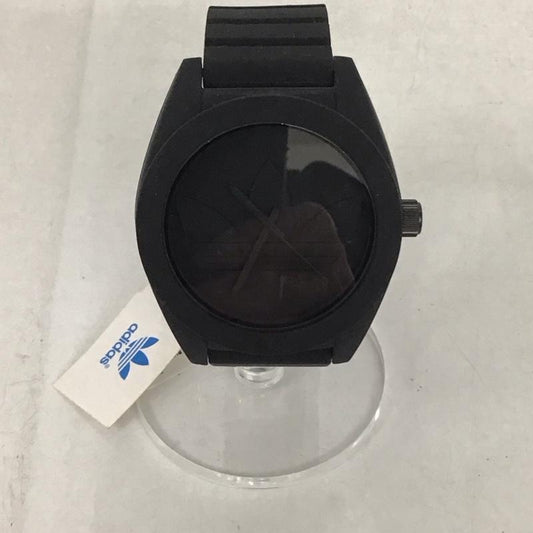 アディダス adidas 腕時計 アナログ（クォーツ式） ADH2710 SANTIAGO ロゴ、文字 黒 / ブラック /  メンズ USED 古着 中古 10135270