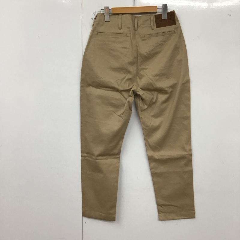 ナカガワマサシチショウテン 中川政七商店 パンツ チノパン テパードパンツ M 無地 ベージュ / ベージュ /  レディース USED 古着 中古 10129668