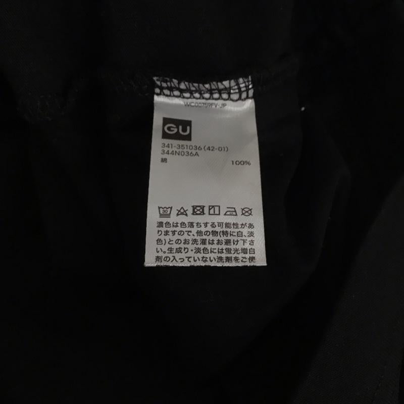 ジーユー GU Tシャツ 半袖 341-351036 UNDERCOVER グラフィック プリントTシャツ M プリント X ロゴ、文字 黒 / ブラック /  メンズ USED 古着 中古 10128346