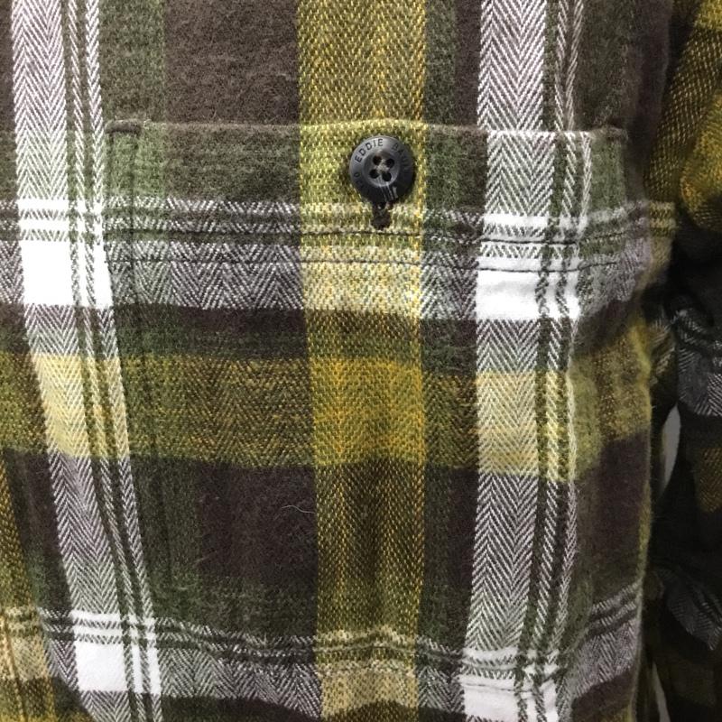 エディーバウアー Eddie Bauer シャツ、ブラウス 長袖 長袖シャツ カラーシャツ ポケットシャツ 長袖カットソー チェックシャツ S チェック マルチカラー / マルチカラー /  メンズ USED 古着 中古 10114807