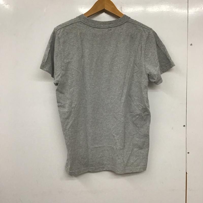 チャムス CHUMS Tシャツ 半袖 L ロゴ、文字 X プリント 灰 / グレー /  レディース USED 古着 中古 10137177