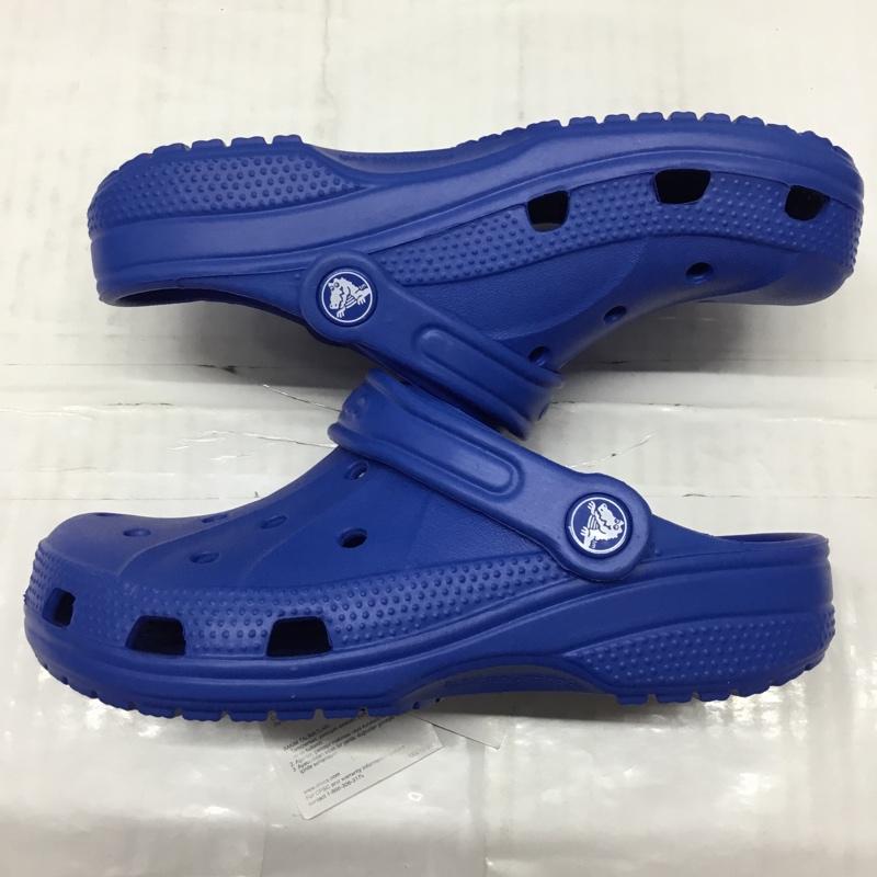 クロックス crocs シューズ シューズ 15908-430 ralen clog K 20cm キッズ サンダル 20.0cm ロゴ、文字 青 / ブルー /  ボーイズ USED 古着 中古 10110668