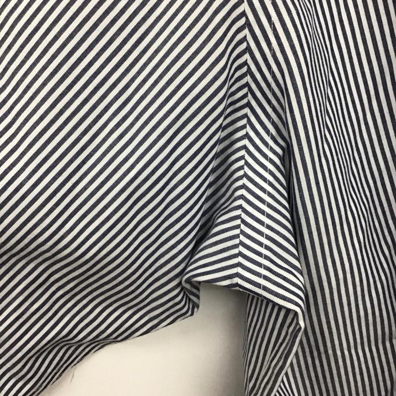 デボンジョーンズ Devon & Jones シャツ、ブラウス 長袖 長袖シャツ ストライプシャツ カラーシャツ ボタンダウンシャツ XXL ストライプ 白 / ホワイト / X 紺 / ネイビー /  メンズ USED 古着 中古 10137085