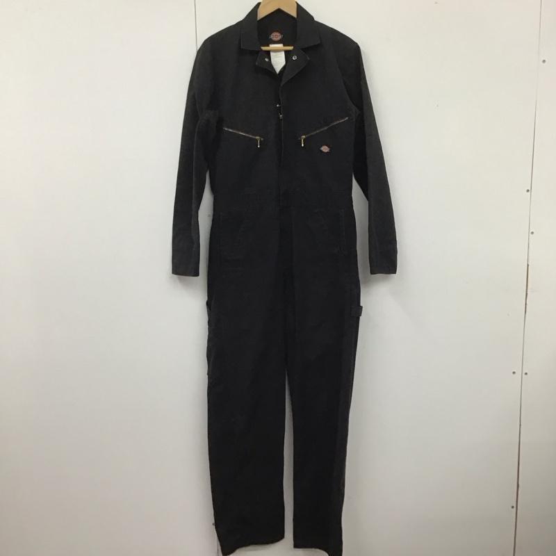 ディッキーズ Dickies ワンピース・ドレス・オールインワン ワンピース・ドレス・オールインワン ワークパンツ オールインワン つなぎ ロゴ、文字 紺 / ネイビー /  メンズ USED 古着 中古 10109108