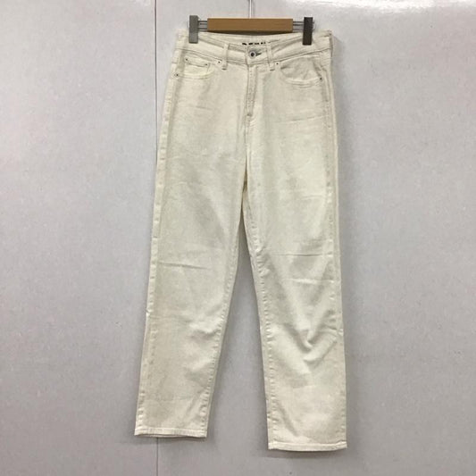 デンハム DENHAM パンツ デニム、ジーンズ 無地 白 / ホワイト /  メンズ USED 古着 中古 10130903