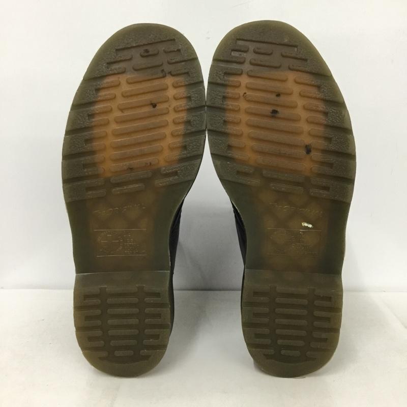 ドクターマーチン Dr.Martens ブーツ ショートブーツ NEEDLES ニードルズ 1460 8ホール UK9 US：10  黒 / ブラック / X 紫 / パープル /  メンズ USED 古着 中古 10147714