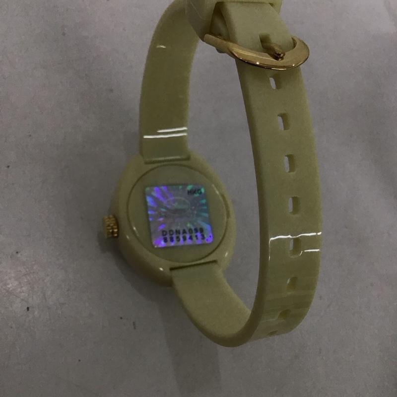 ディズニー Disney 腕時計 アナログ（クォーツ式） DisneyMickey Watch 無地 X キャラクター アイボリー / アイボリー /  レディース USED 古着 中古 10138321