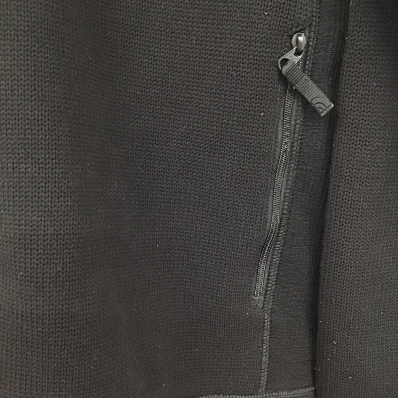 ザノースフェイス THE NORTH FACE ジャケット、上着 ジャケット、ブレザー NT61808 マウンテンテックセーター ジップアップジャケット XL ロゴ、文字 黒 / ブラック /  メンズ USED 古着 中古 10131965