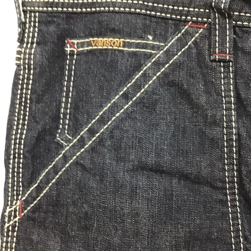 ヴァンソン VANSON パンツ デニム、ジーンズ デニムパンツ ストレートパンツ ワイドパンツ カジュアルパンツ 38 無地 インディゴ / インディゴ /  メンズ USED 古着 中古 10113248