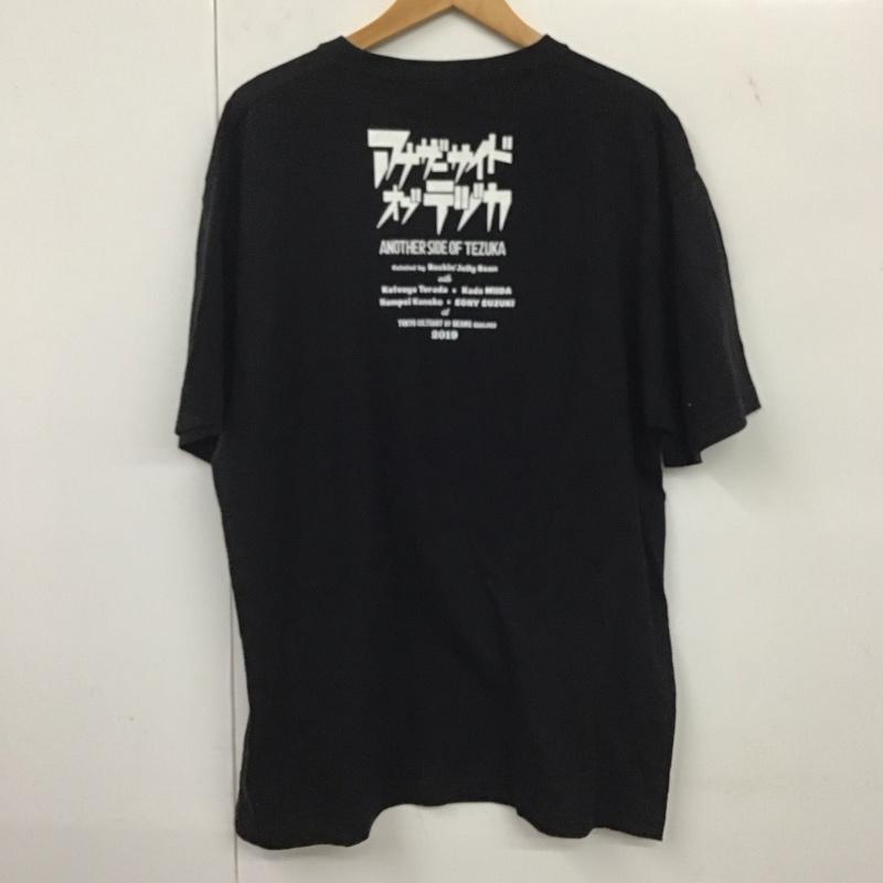 エロスティカ EROSTiKA Tシャツ 半袖 半袖カットソー プリントTシャツ クルーネックカットソー 手塚治虫 アポロの歌 XL プリント 黒 / ブラック /  メンズ USED 古着 中古 10134622