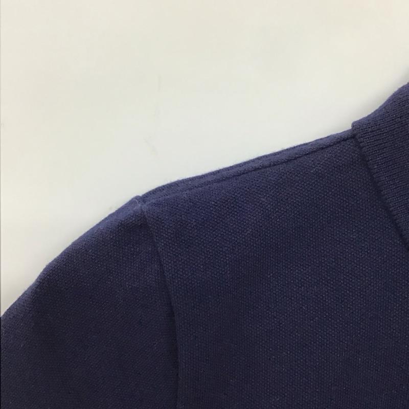 ポロラルフローレン POLO RALPH LAUREN ポロシャツ 半袖 半袖ポロシャツ カラーシャツ 半袖カットソー XL ロゴ、文字 紺 / ネイビー /  レディース USED 古着 中古 10135617