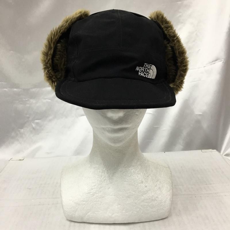 ザノースフェイス THE NORTH FACE 帽子 キャップ NN41708 フロンティアキャップ ボアフリース ロゴ、文字 黒 / ブラック /  メンズ USED 古着 中古 10105830