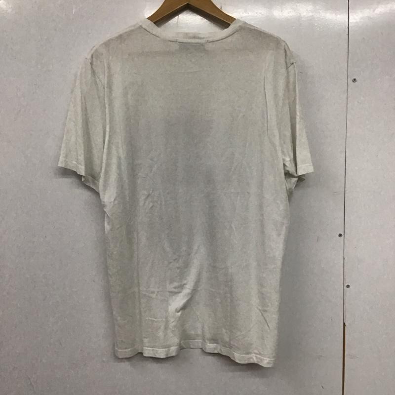 エムエスジーエム MSGM Tシャツ 半袖 半袖カットソー プリントTシャツ クルーネックカットソー S ロゴ、文字 白 / ホワイト /  メンズ USED 古着 中古 10136176