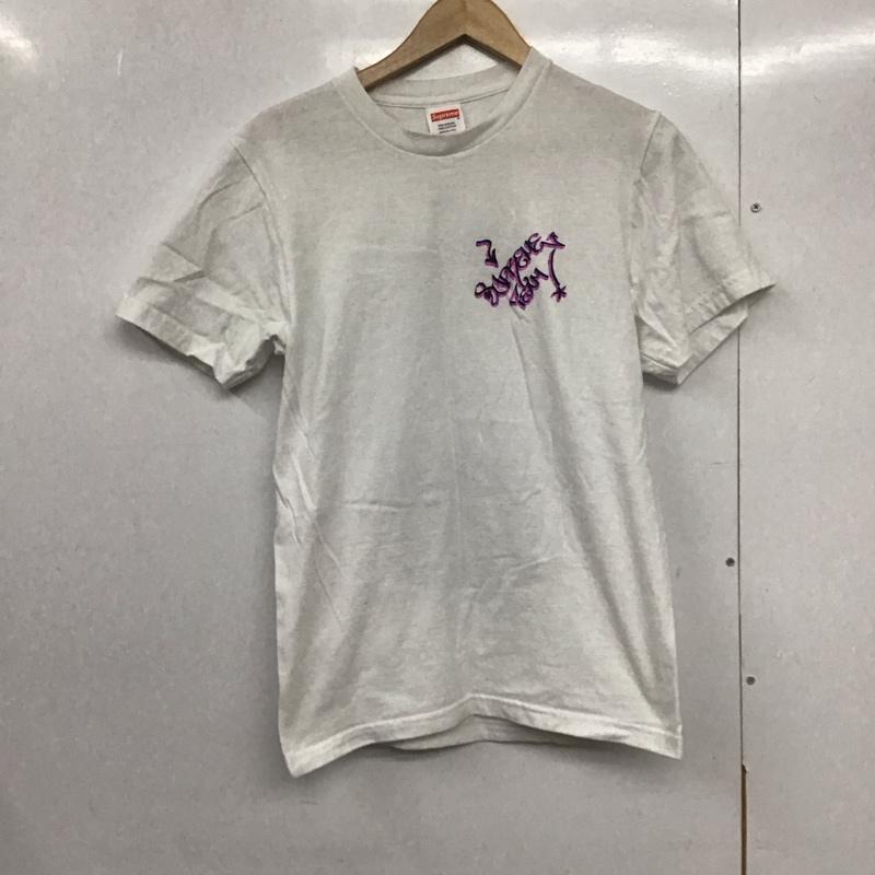 シュプリーム Supreme Tシャツ 半袖 半袖カットソー プリントTシャツ クルーネックカットソー S プリント 白 / ホワイト /  メンズ USED 古着 中古 10142899