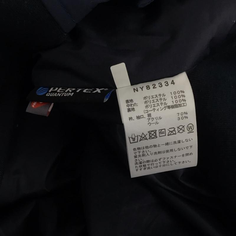ザノースフェイス THE NORTH FACE ジャケット、上着 ジャンパー、ブルゾン NY82334 インサレーションボンバージャケット ジップアップジャケット アウター XL ロゴ、文字 紺 / ネイビー /  メンズ USED 古着 中古 10109843