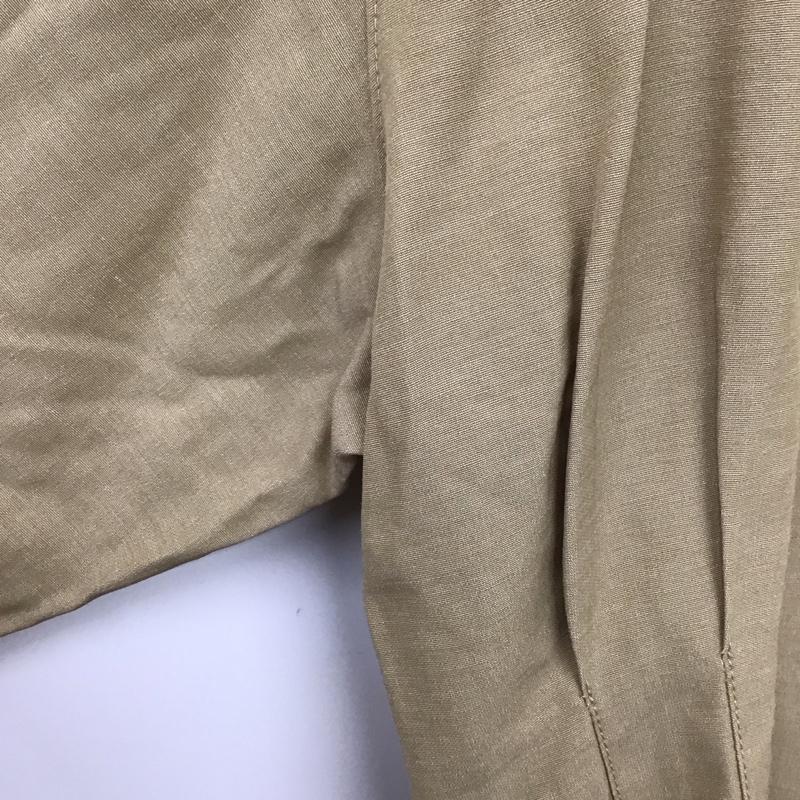 マウジー MOUSSY シャツ、ブラウス 長袖 010AAH30-7990 FREE 無地 ベージュ / ベージュ /  レディース USED 古着 中古 10131091