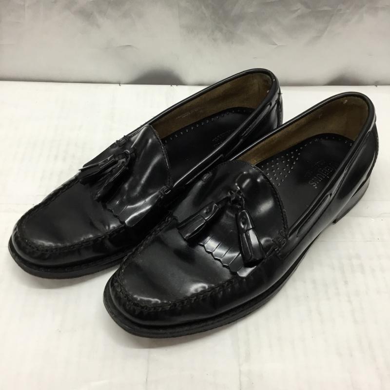 ジーエイチバス G.H.BASS&CO. ローファー ローファー 070 109340 Weejuns タッセル 無地 黒 / ブラック /  メンズ USED 古着 中古 10113959