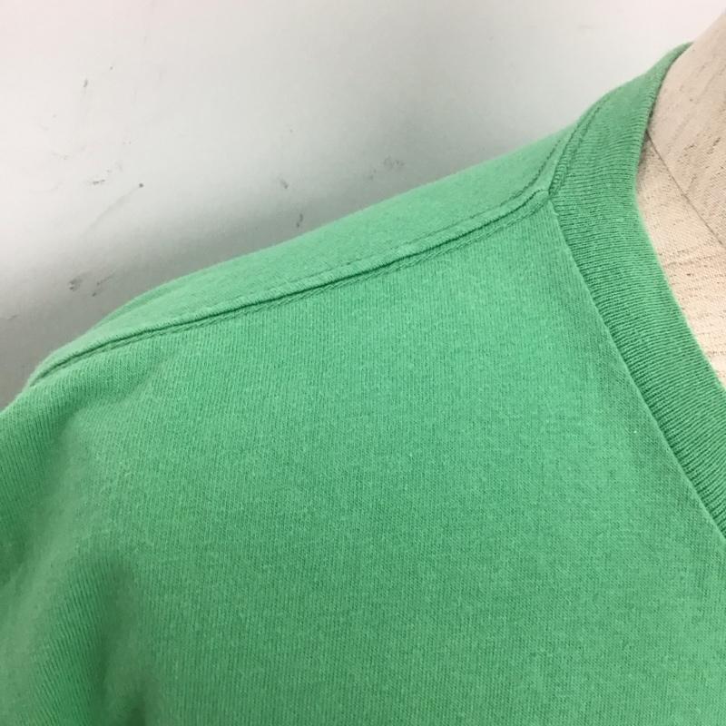 ステューシー STUSSY Tシャツ 半袖 M ロゴ、文字 緑 / グリーン /  メンズ USED 古着 中古 10110524