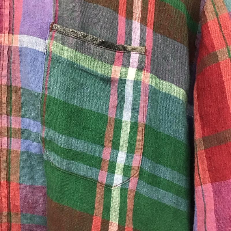 ポールスミス Paul Smith シャツ、ブラウス 長袖 長袖シャツ チェックシャツ カラーシャツ L チェック マルチカラー / マルチカラー /  メンズ USED 古着 中古 10142380