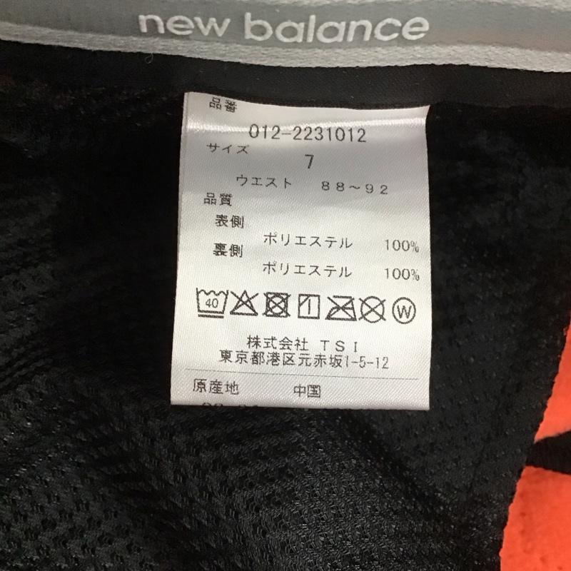 ニューバランス New Balance パンツ ワークパンツ、ペインターパンツ 012-2231012 ゴルフパンツ ワークパンツ ストレッチ 7 ロゴ、文字 黒 / ブラック /  メンズ USED 古着 中古 10129503