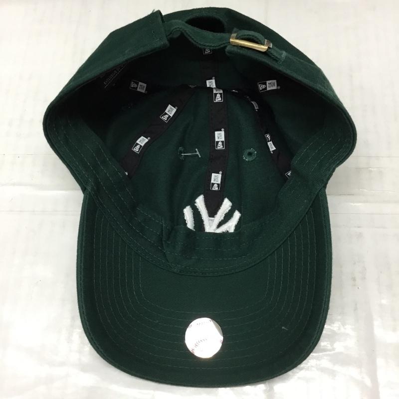 ニューエラ NEW ERA 帽子 キャップ NY ニューヨーク ヤンキース Casual Classic ロゴ、文字 緑 / グリーン /  メンズ USED 古着 中古 10109745