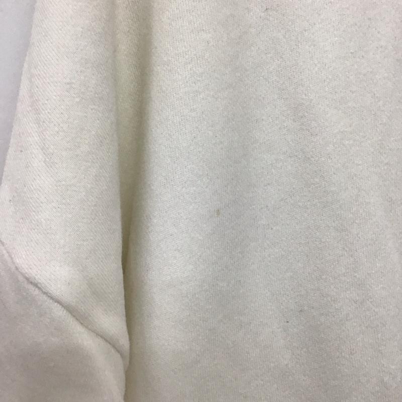 ゲス Guess トレーナー 長袖 長袖トレーナー スウェット クルーネック プルオーバー M ロゴ、文字 アイボリー / アイボリー /  メンズ USED 古着 中古 10147325