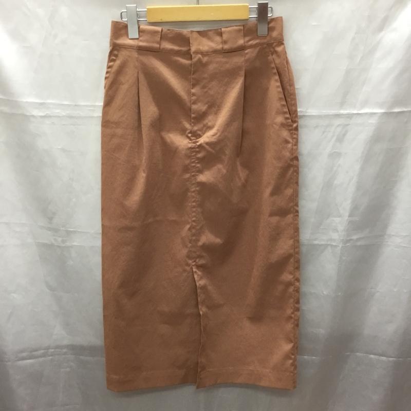 ジャーナルスタンダード レリューム JOURNAL STANDARD relume スカート ロングスカート 19-060-462-8000-1-0 前スリット タイトスカート 38 無地 茶 / ブラウン /  レディース USED 古着 中古 10112887