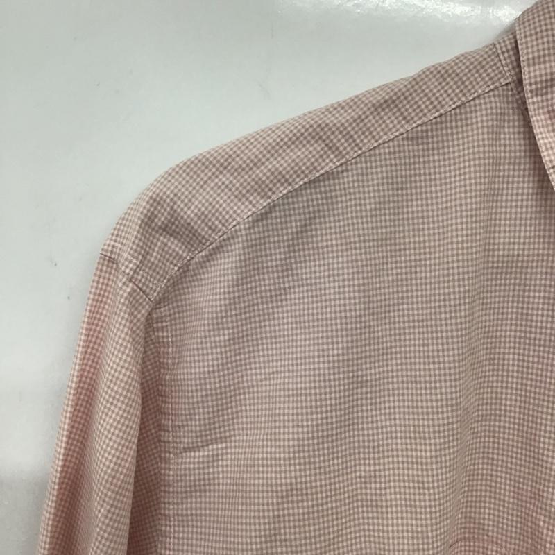 パパス PAPAS シャツ、ブラウス 長袖 長袖シャツ チェックシャツ カラーシャツ M チェック マルチカラー / マルチカラー /  メンズ USED 古着 中古 10139831