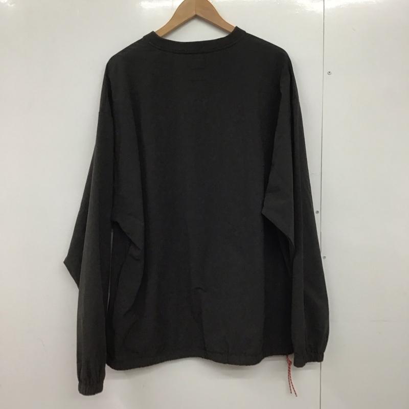 ビームス ジャパン BEAMS JAPAN カットソー 長袖 長袖カットソー 無地カットソー クルーネック L 無地 ダークグレー / ダークグレー /  メンズ USED 古着 中古 10146563
