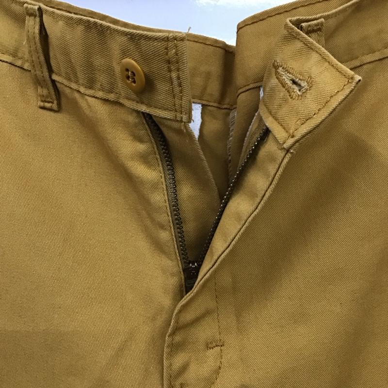 ディッキーズ Dickies パンツ ショートパンツ ショートパンツ ハーフパンツ カジュアルパンツ 30インチ ロゴ、文字 黄 / イエロー /  メンズ USED 古着 中古 10119704