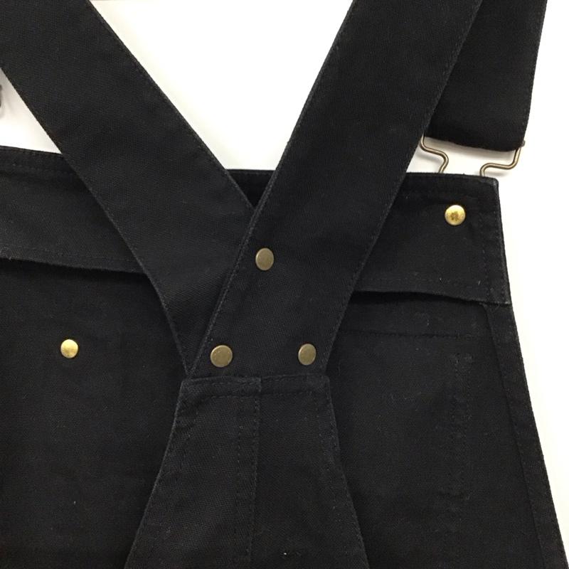 ベンデイビス BEN DAVIS サロペット・オーバーオール サロペット、オーバーオール L 無地 黒 / ブラック /  メンズ USED 古着 中古 10134441