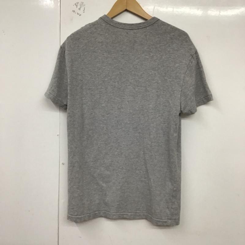 ポロバイラルフローレン Polo by RALPH LAUREN Tシャツ 半袖 半袖カットソー プリントTシャツ クルーネックカットソー S ロゴ、文字 灰 / グレー /  メンズ USED 古着 中古 10129877