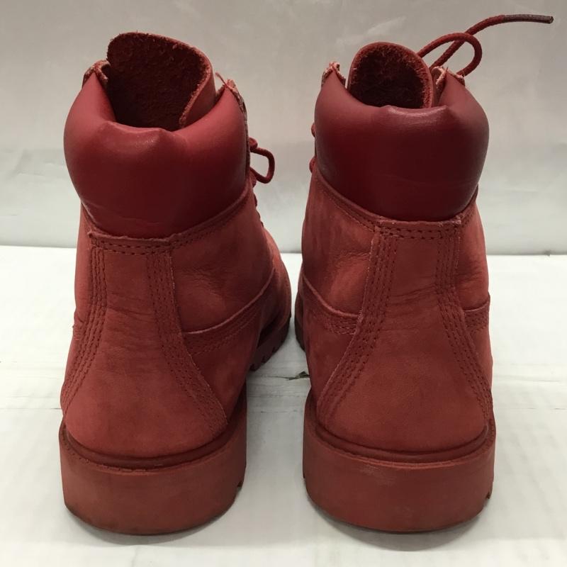 ティンバーランド Timberland ブーツ ショートブーツ A14X2 WS 6 IN PREMIUM BOOT 23cm 23.0cm ワンポイント 赤 / レッド /  レディース USED 古着 中古 10118669