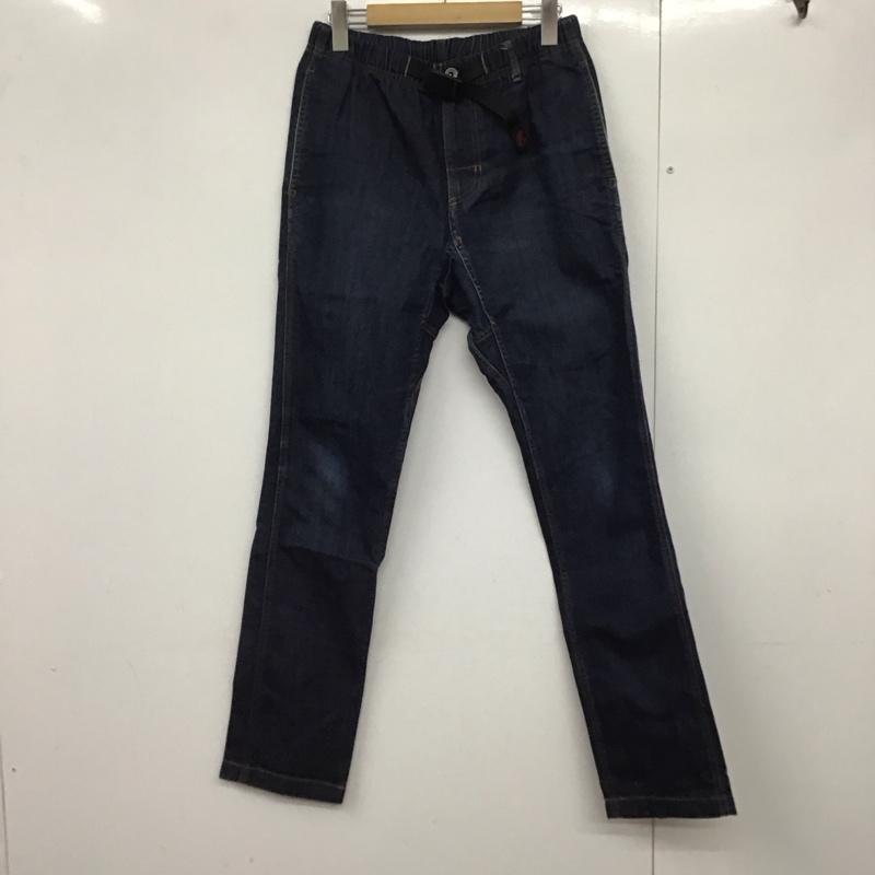 グラミチ GRAMICCI パンツ デニム、ジーンズ 0816-cdj デニムニューナローパンツ ストレッチパンツ S 無地 インディゴ / インディゴ /  メンズ USED 古着 中古 10142424