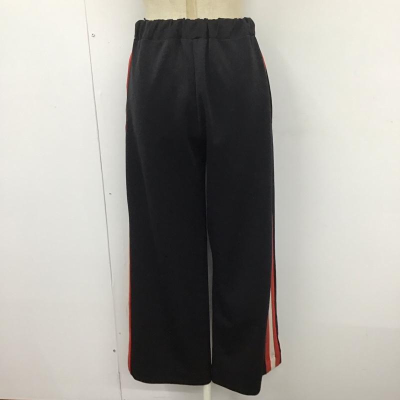 ローリーズファーム LOWRYS FARM ボトムス ボトムス LF517026AD ジャージ トラックパンツ FREE 無地 黒 / ブラック / X 白 / ホワイト / X 赤 / レッド /  レディース USED 古着 中古 10110910