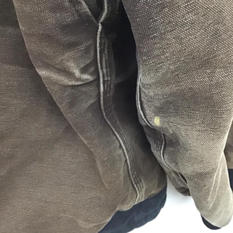 カーハート Carhartt ジャケット、上着 ジャンパー、ブルゾン XXL ロゴ、文字 茶 / ブラウン /  メンズ USED 古着 中古 10140990