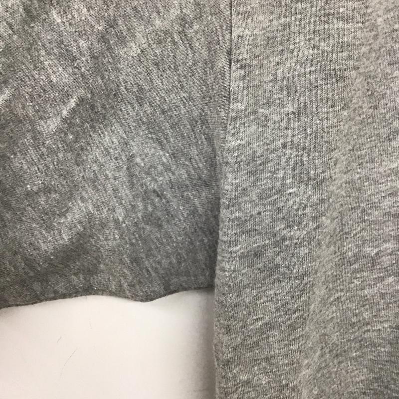 ショーナンボー Shonanbo Tシャツ 半袖 半袖カットソー 無地Tシャツ ヘンリーネックカットソー XL プリント 灰 / グレー /  メンズ USED 古着 中古 10136092